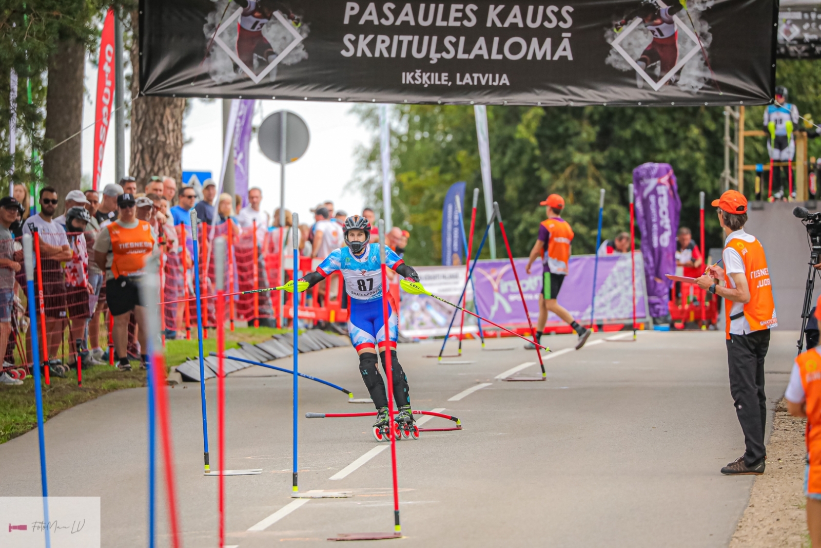 PK posmā Ikšķilē Dāvis Zvejnieks iekļūst labāko sešiniekā, uzvar vācieši