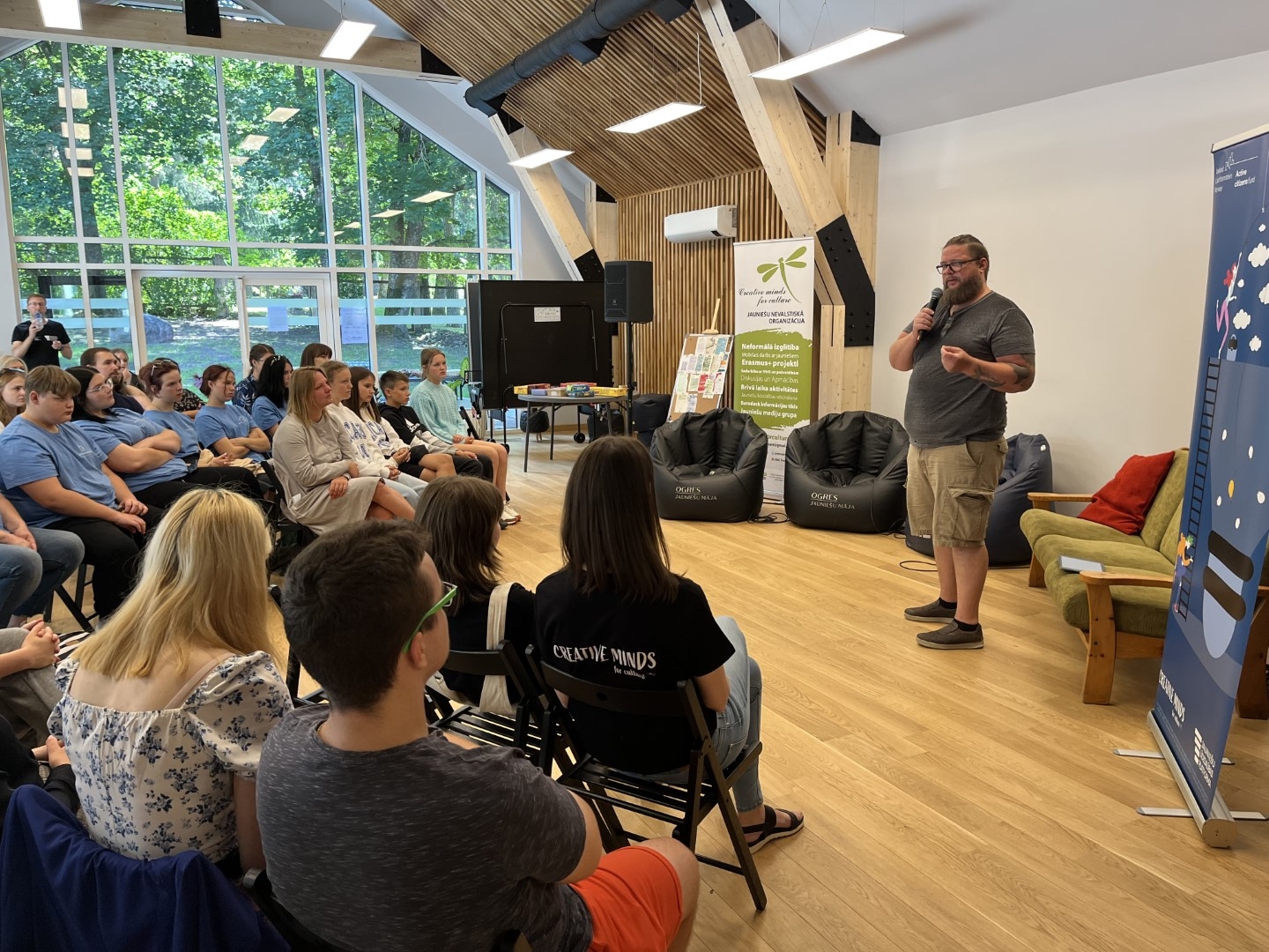 Ogres Jauniešu mājā norisinājies Jauniešu līdzdalības forums