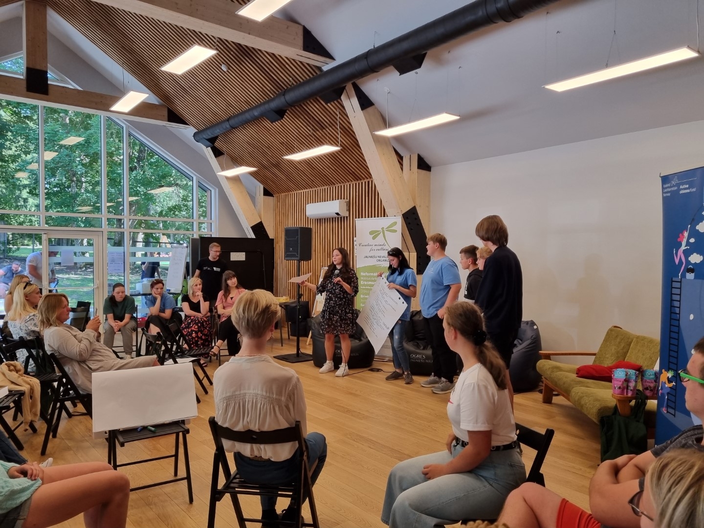 Ogres Jauniešu mājā norisinājies Jauniešu līdzdalības forums