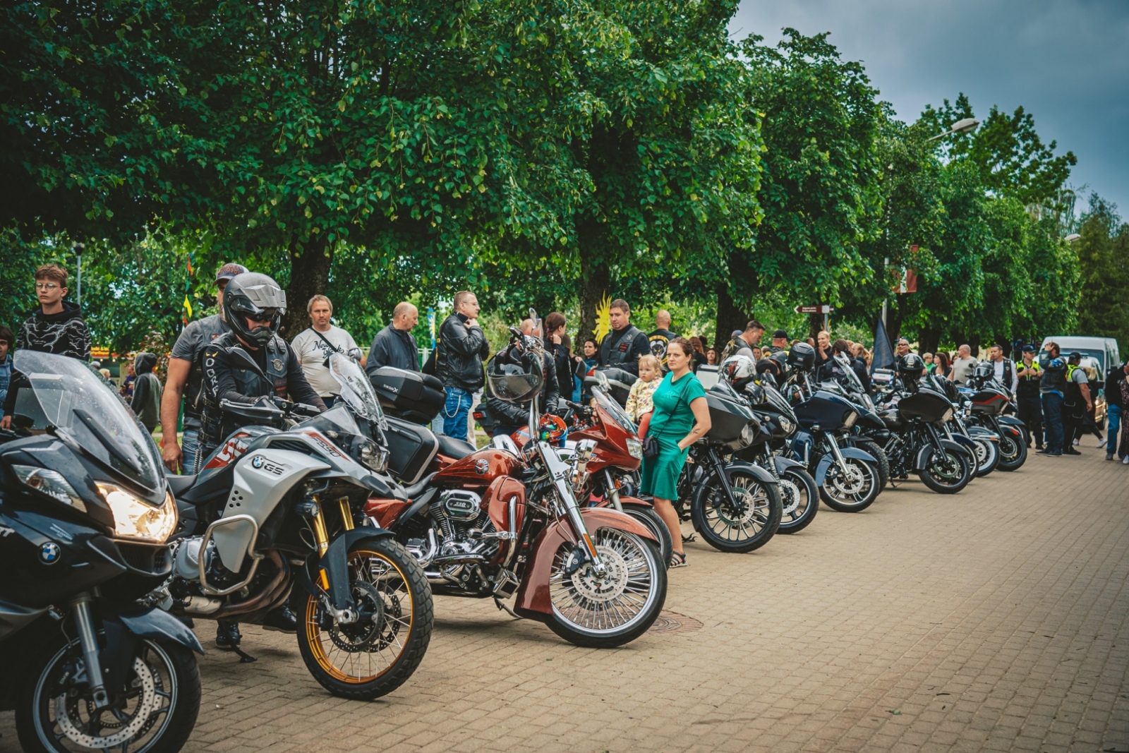 Daudz motobraucēju  Ķegumā 25.05.2024.