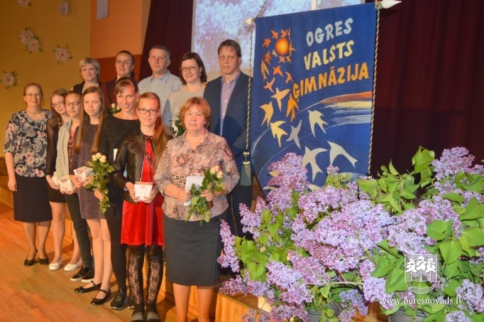 Ikgadējais pasākums “Pieņemšana pie direktores” Ogres Valsts ģimnāzijā