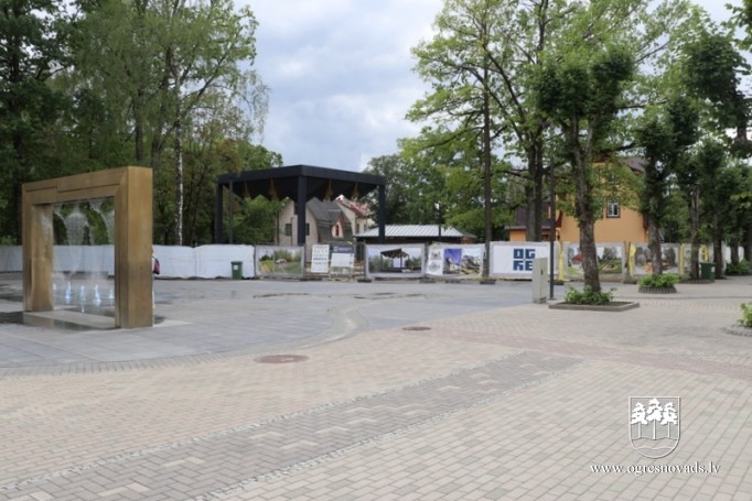 Ogrē vairāki būvobjekti drīz būs pabeigti