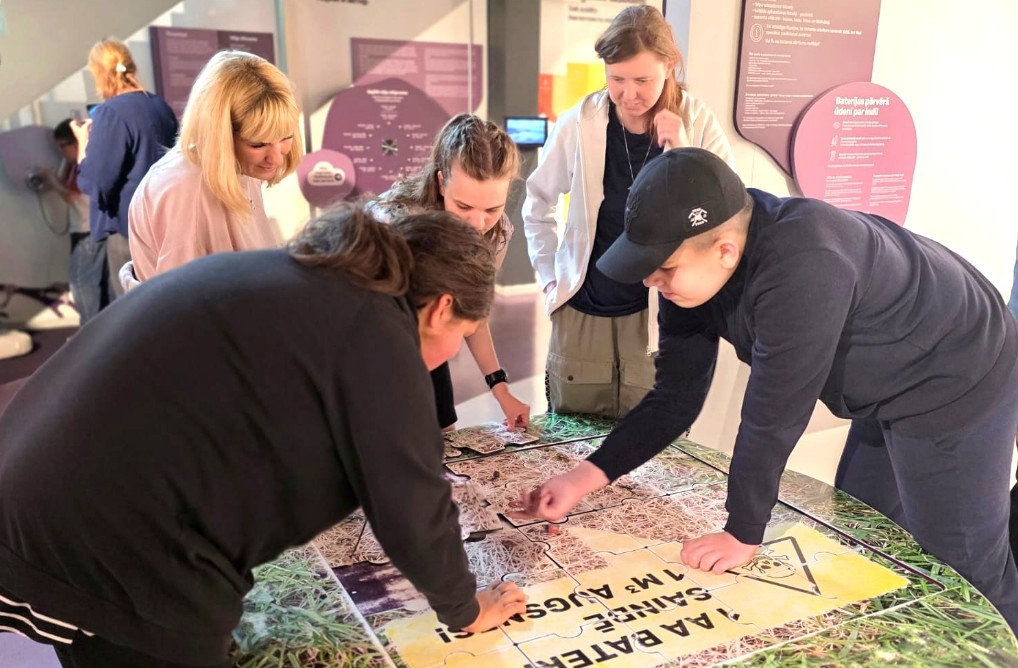 Projekts “Es un daba” – vasara, kas iedvesmo, māca un vieno. Grupu darbs