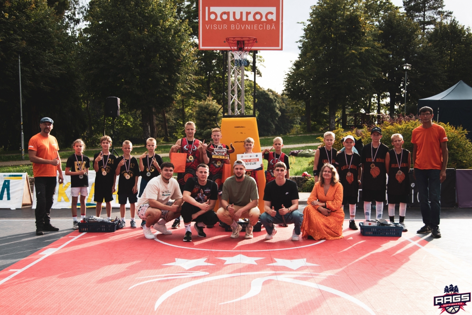 RAGS 3x3 basketbola tūres lielais fināls. 22.08.2023.