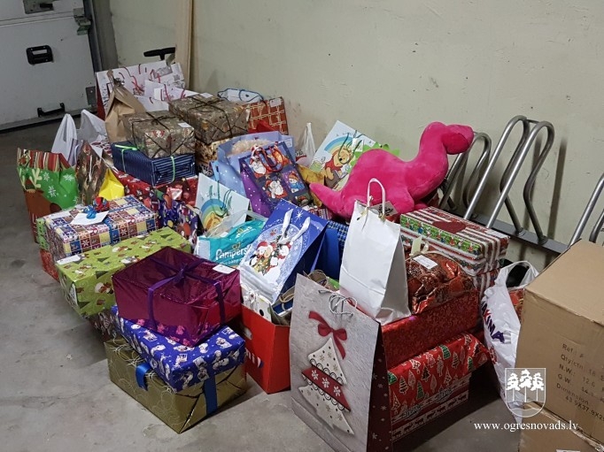 Ziemassvētku pārsteigumu akcijas “Shoe box 2016” rezultāti