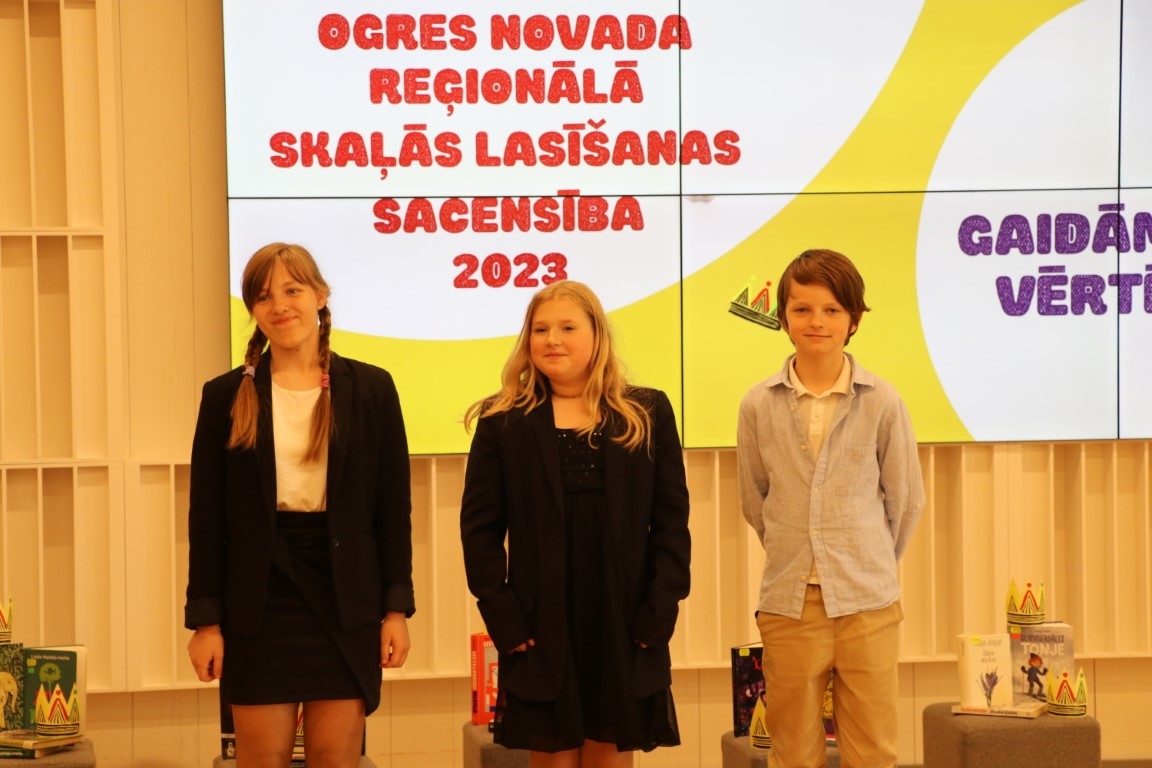 Skaļās lasīšanas konkursa reģionālais fināls OCB. 25.06.2023.