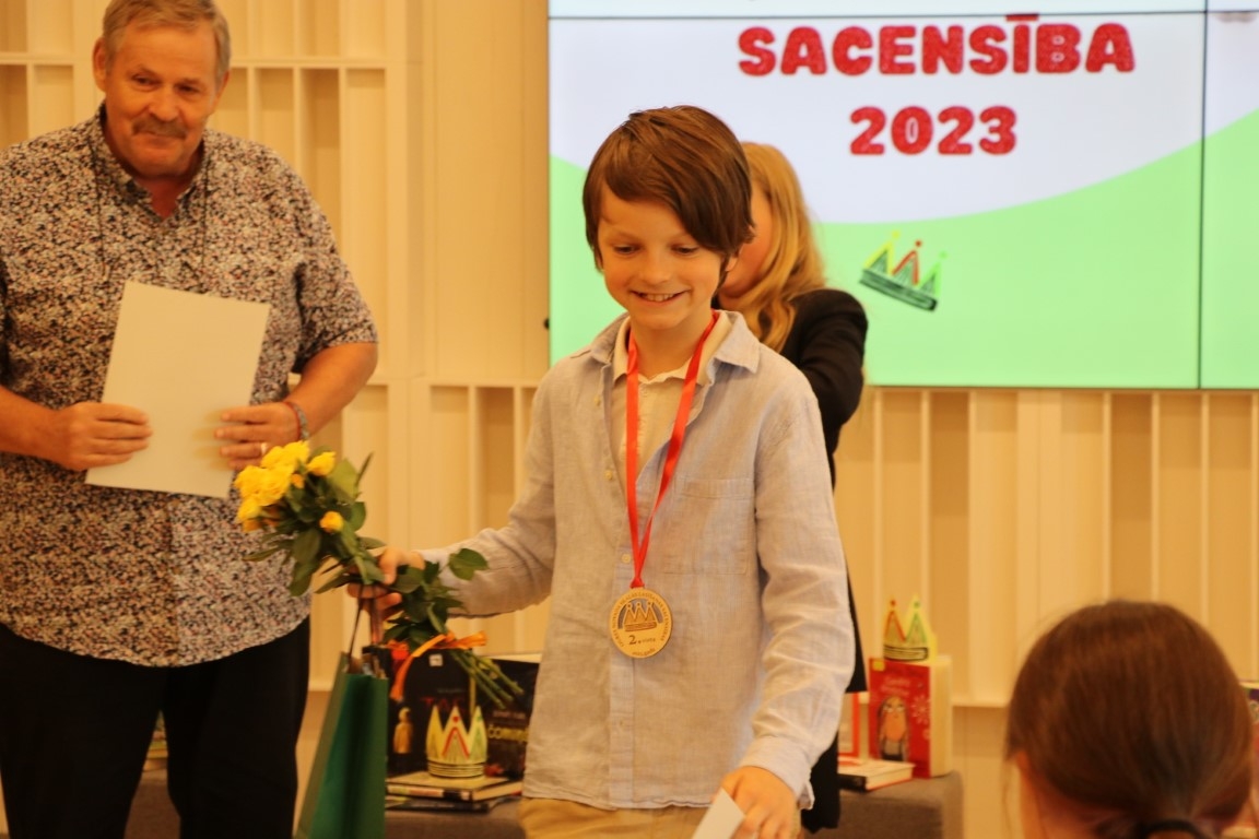 Skaļās lasīšanas konkursa reģionālais fināls OCB. 25.06.2023.