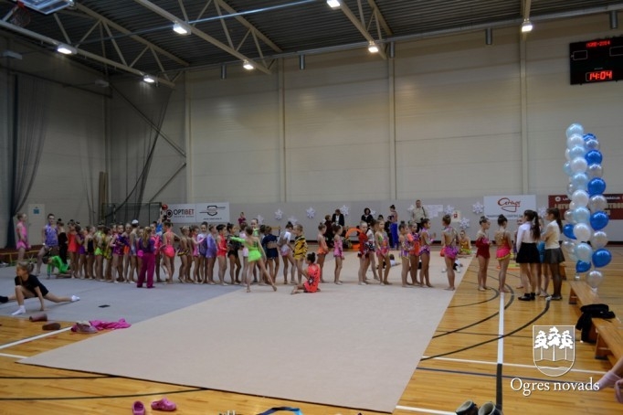 Turnīrs mākslas vingrošanā "Sniegpārsliņas kauss 2014"