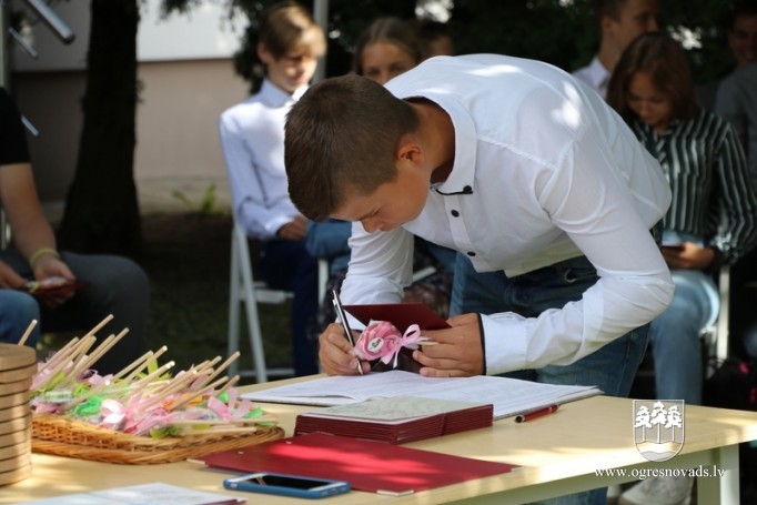 Ogres novada Sporta centrā nosvinēts izlaidums (26.08.2020)