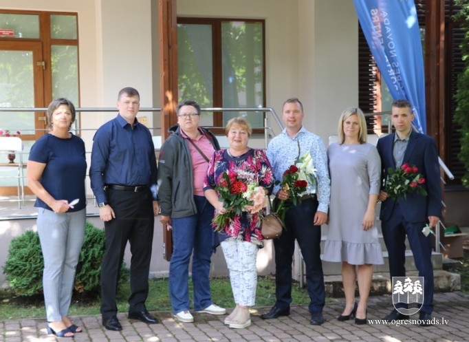 Ogres novada Sporta centrā nosvinēts izlaidums (26.08.2020)