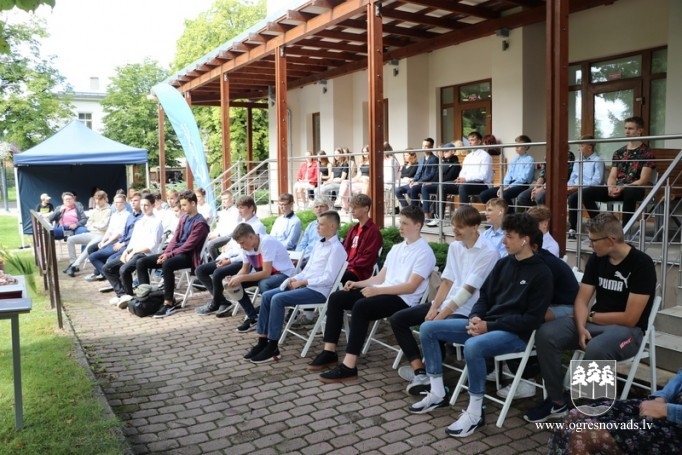Ogres novada Sporta centrā nosvinēts izlaidums (26.08.2020)