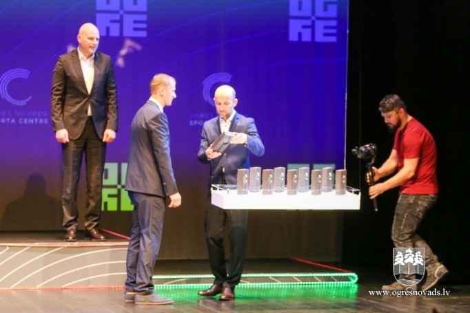 Godina labākos novada sportistus "Ogres novada sporta laureāts 2019"