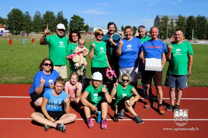 Ogres novada pašvaldības darbinieku pirmās Sporta spēles