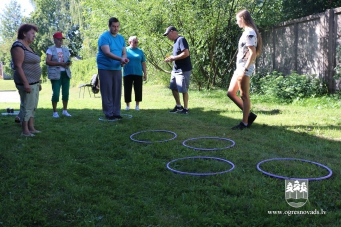 Aizritējusi Ogres invalīdu biedrības rīkotā sporta diena (17.08.2020.)