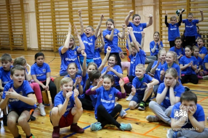 "Ogres novada sportiskākā klase" – Taurupē un Ogres 1. vidusskolā