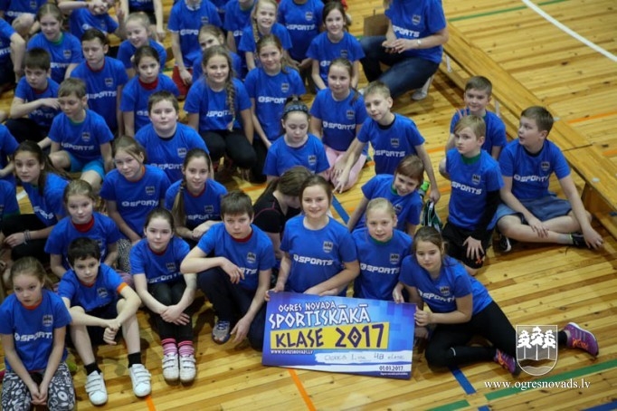 "Ogres novada sportiskākā klase" – Taurupē un Ogres 1. vidusskolā