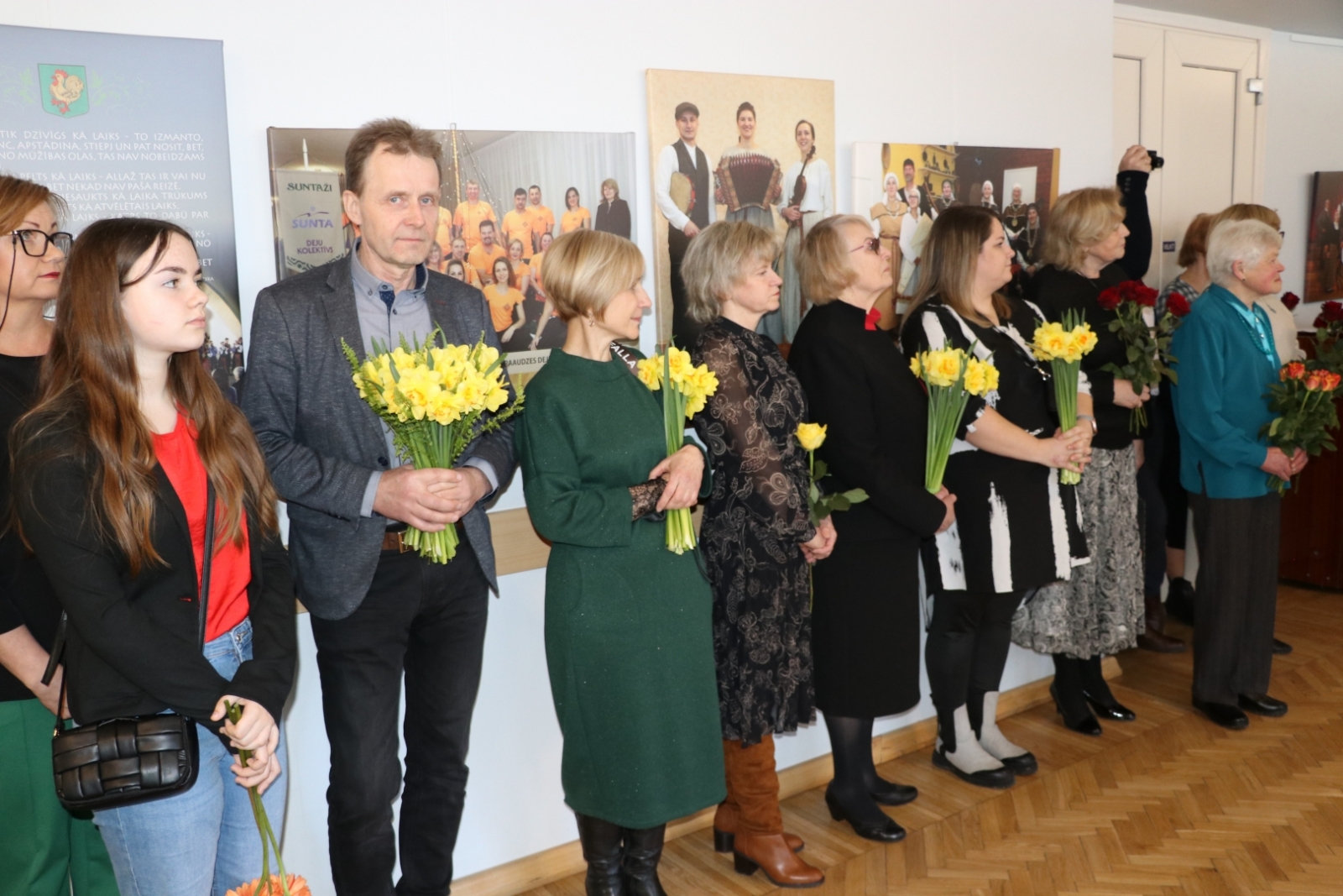 Andris Linde, izstāde "Tepat līdzās" Suntažos 16.03.2023.
