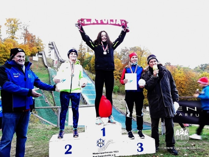 SK "Ogres stils" sportistiem daudz godalgu sacensībās Vācijā