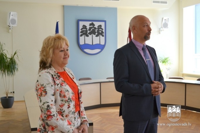 Pašvaldībā viesojas “Ogres ritmos” dalībnieki no Ukrainas