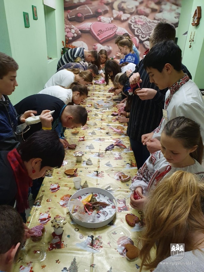 Ogrē viesojās bērni un jaunieši no Ukrainas
