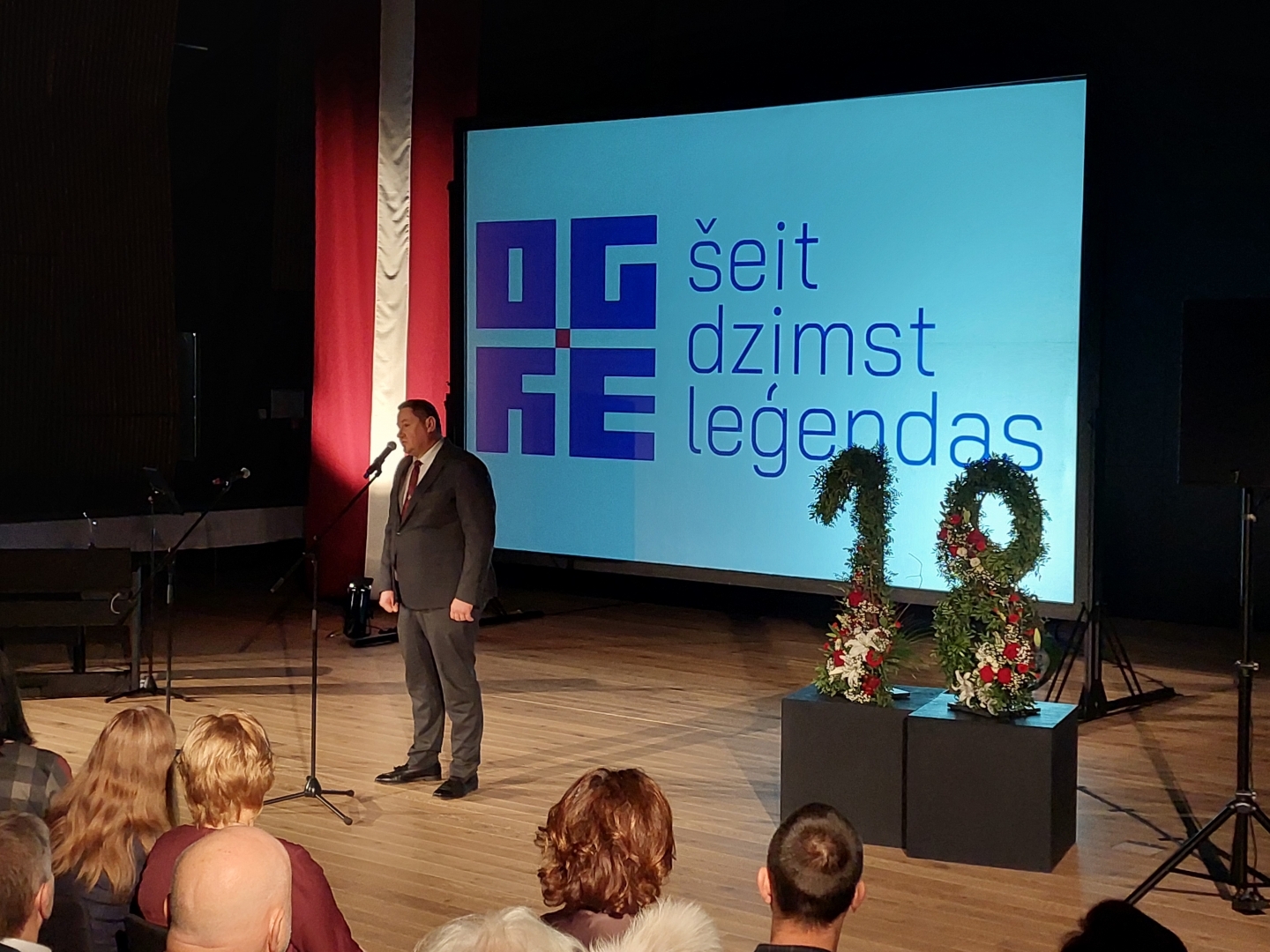 Valsts svētku pasākums Ogrē 18,11,2023, E.Helmanis