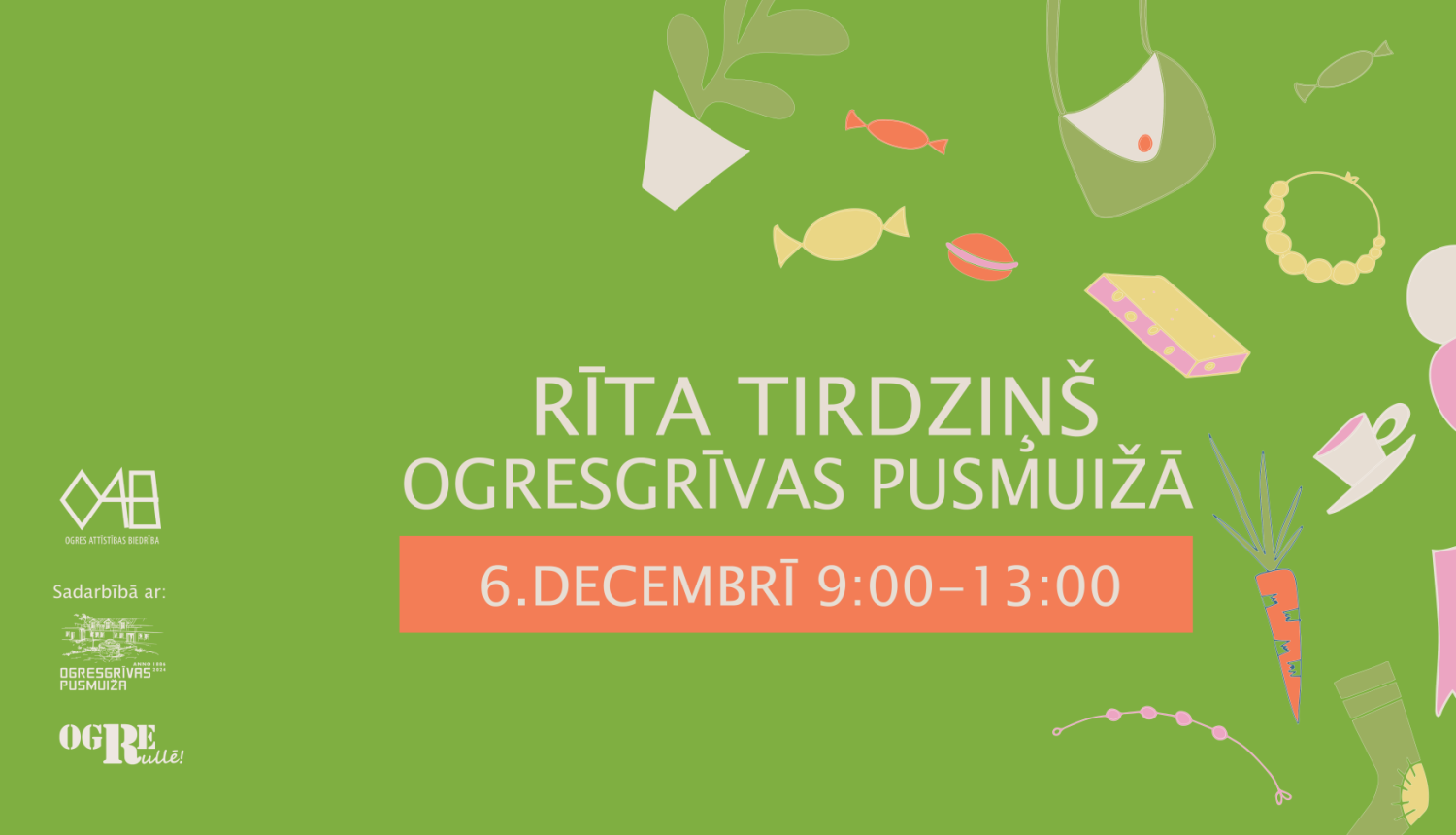 Ogresgrīvas pusmuižas rīta tirdziņš