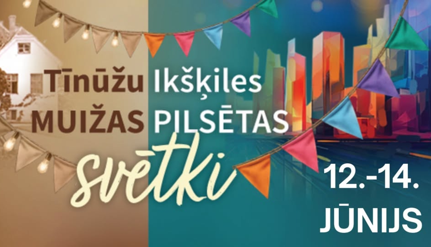 12. jūnijā no plkst 17.00 notiks Tīnūžu Muižas svētki Tīnūžu Muižas pagalmā