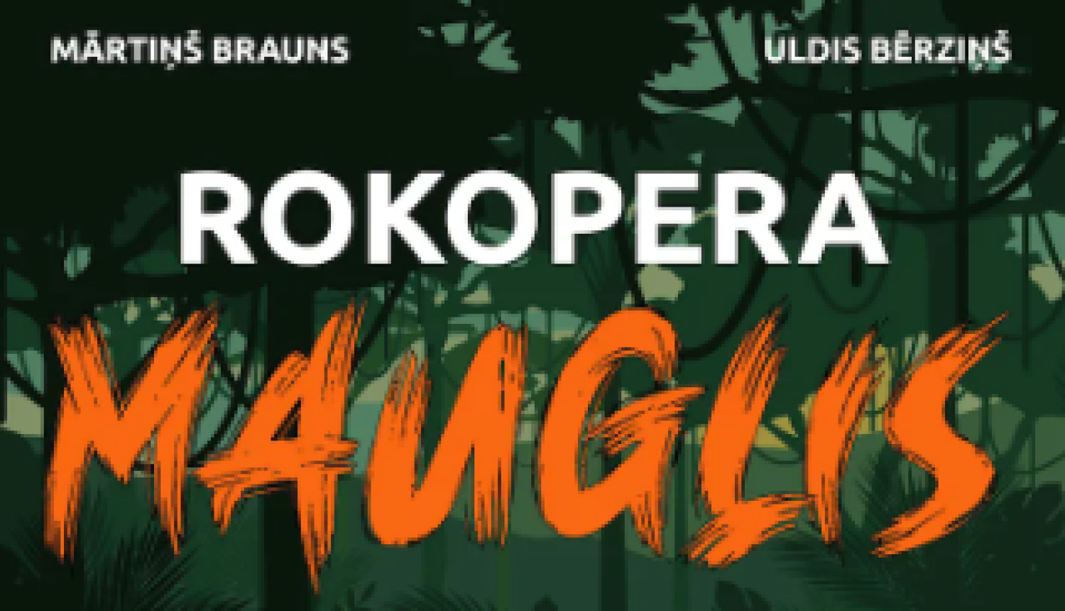 8. novembrī plkst. 12.00 Ogres novada Kultūras centra Lielajā zālē rokopera MAUGLIS.