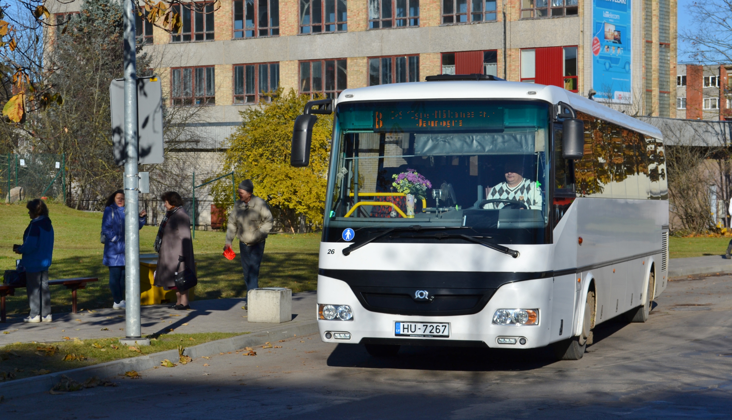 Izmaiņas autobusu reisos