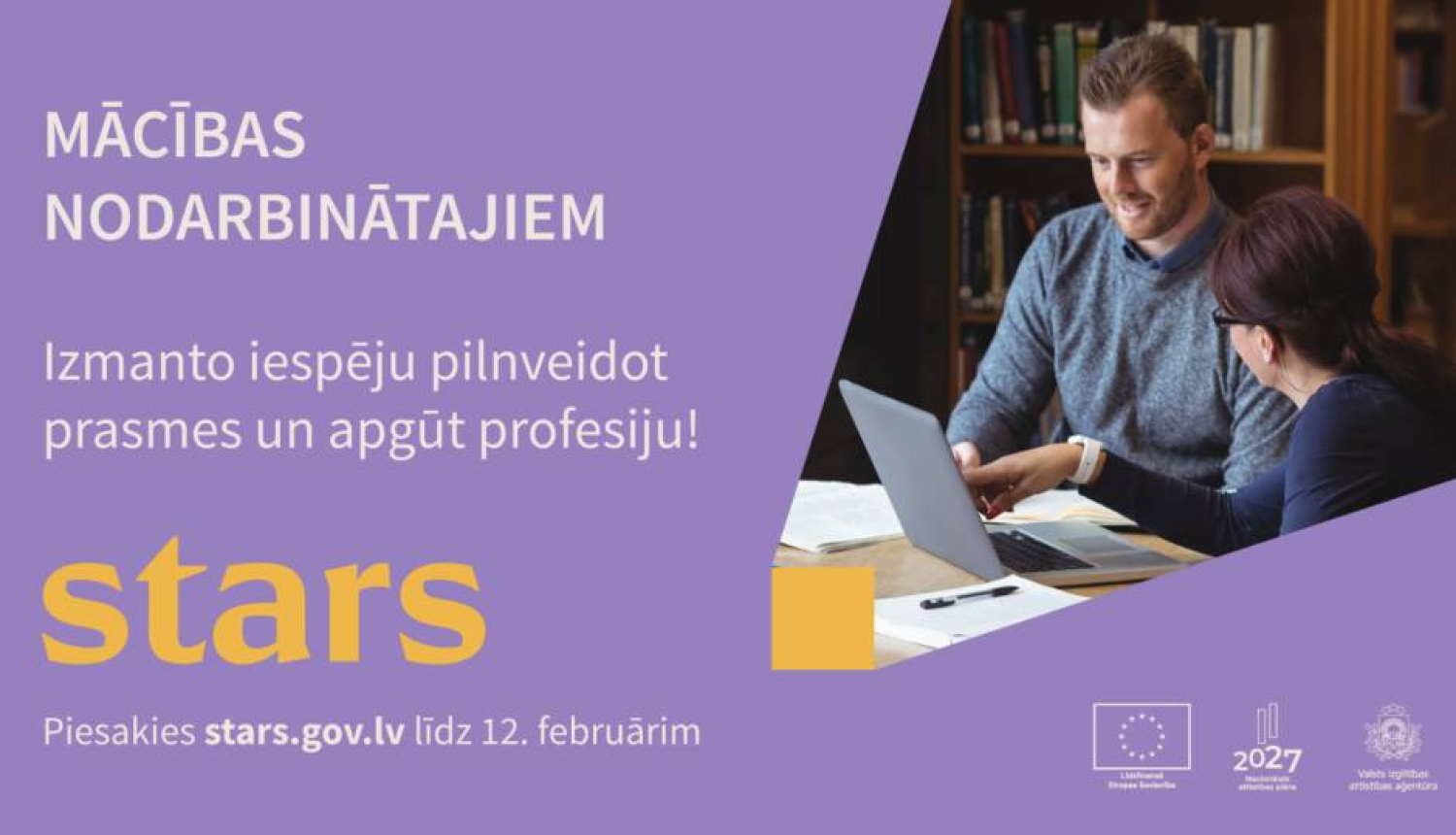 Mācības nodarbinātajiem programmā STARS