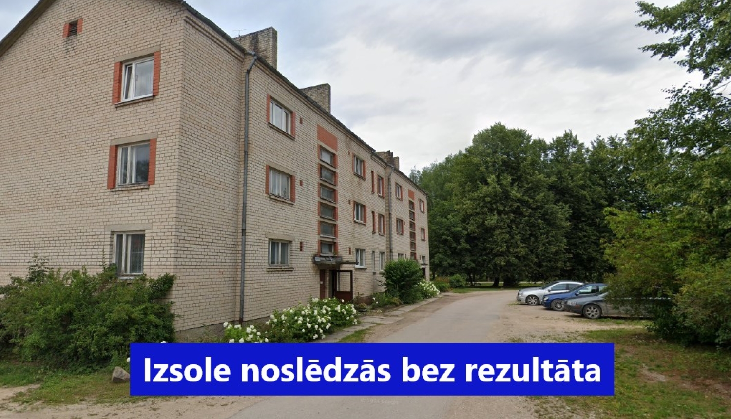 Nekustamā īpašuma Skolas ielā 5-16, Lauberē, izsole. Izsole beidzās bez rezultāta. 