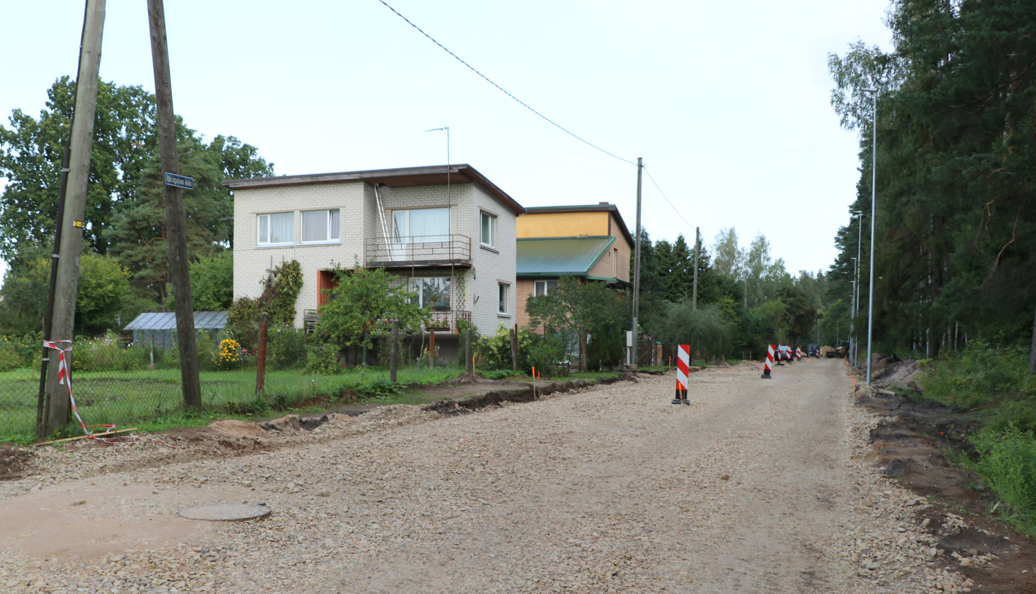 Aktuālie infrastruktūras sakārtošanas darbi novadā