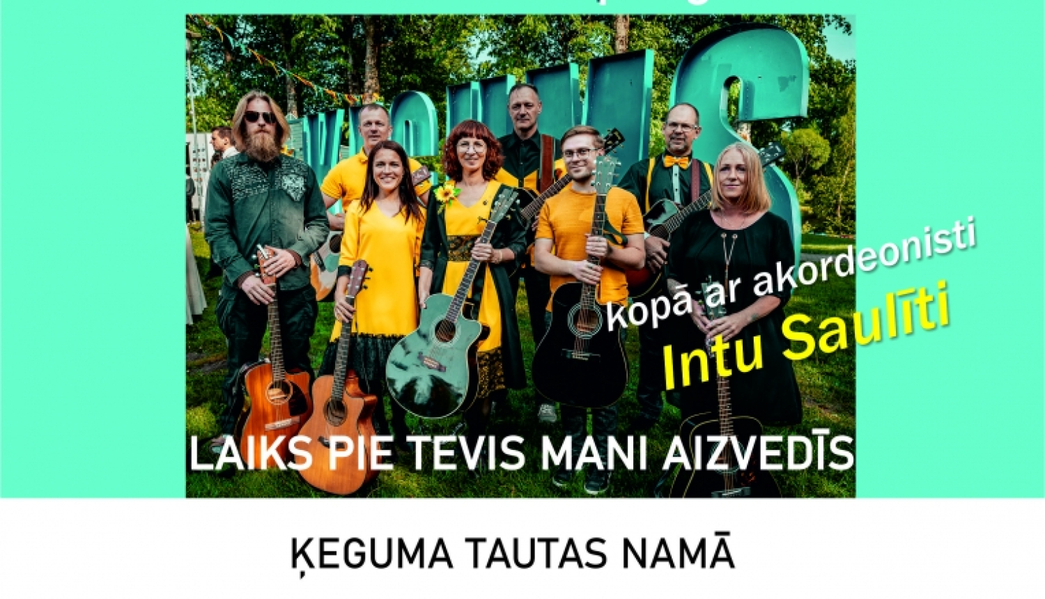 Afiša Ķeguma ģitārstudijas koncertam, ģitārstudijas dalībnieki