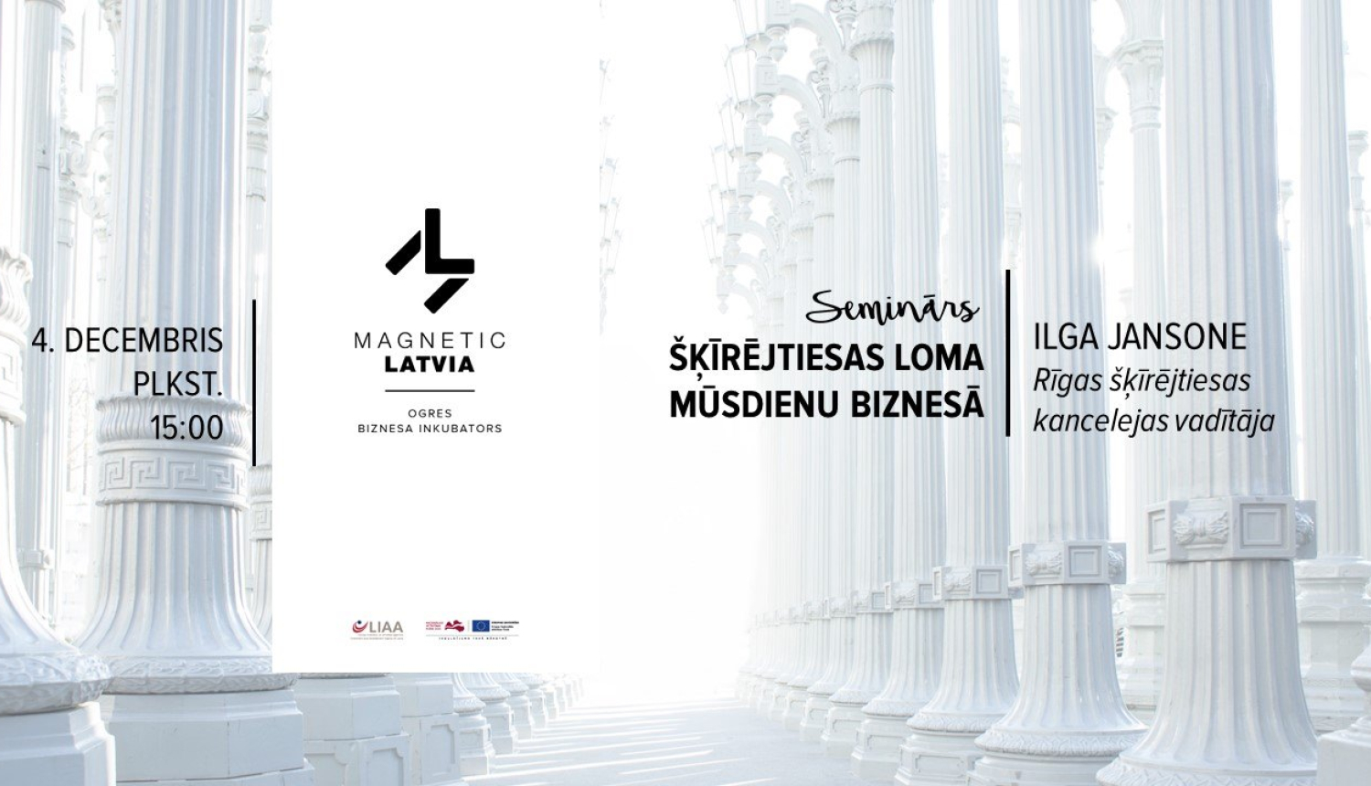 Ogres biznesa inkubators aicina uz semināru “Šķīrējtiesas loma mūsdienu biznesā”