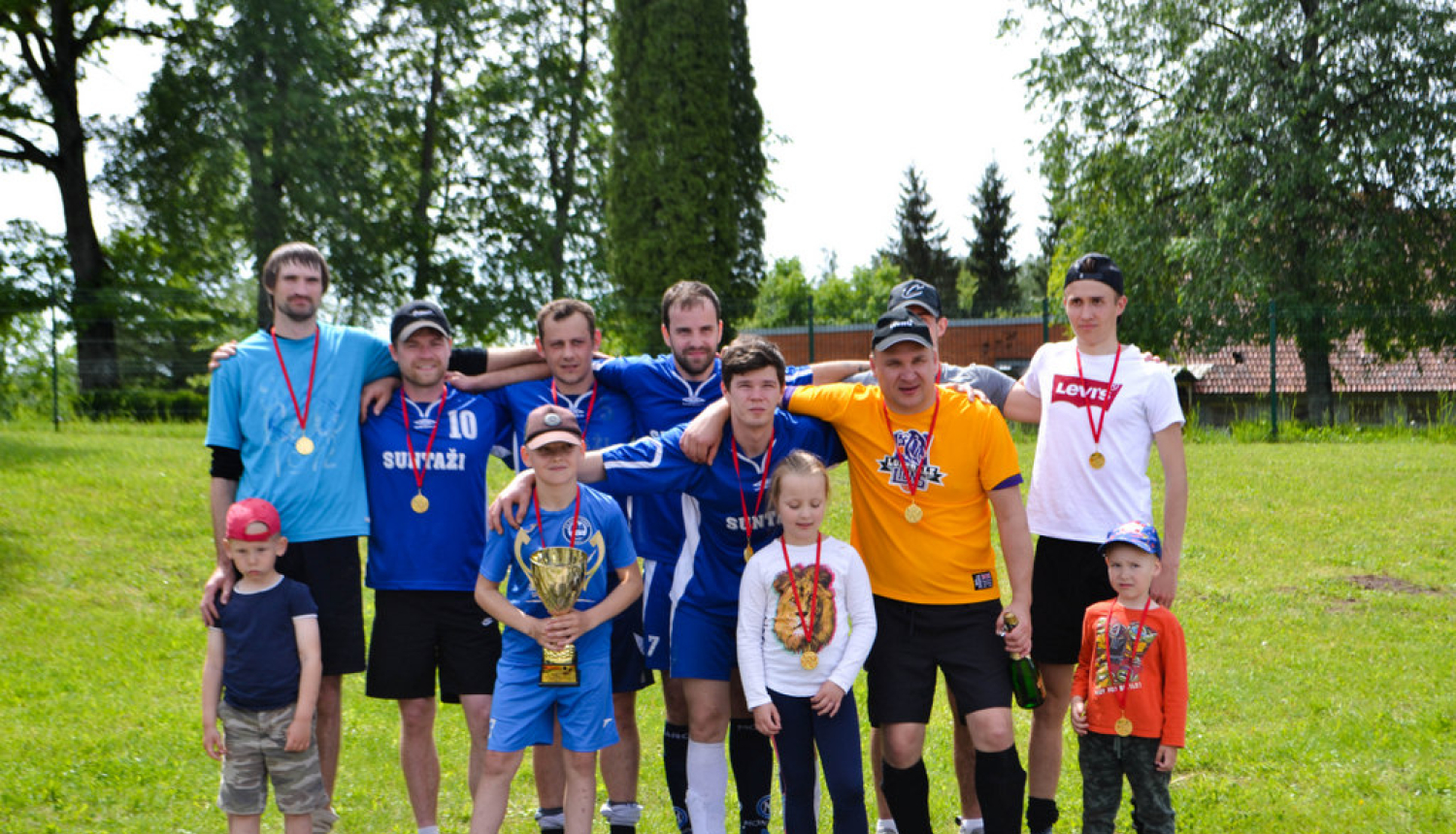Madlienas futbola kausā 2019 uzvar komanda no Suntažiem
