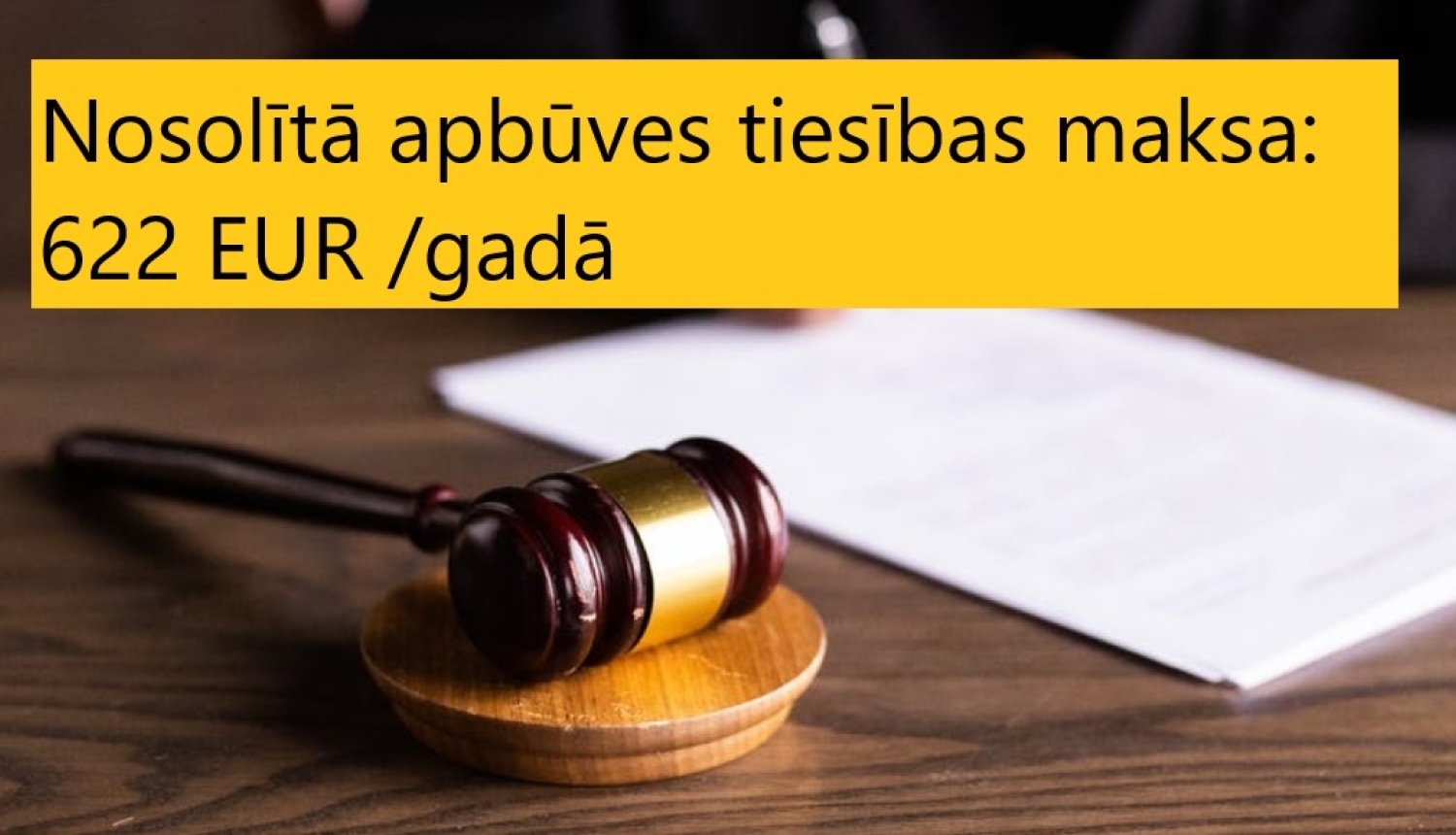 Izsole. Nosolītā apbūves tiesības maksa: 622 EUR/gadā
