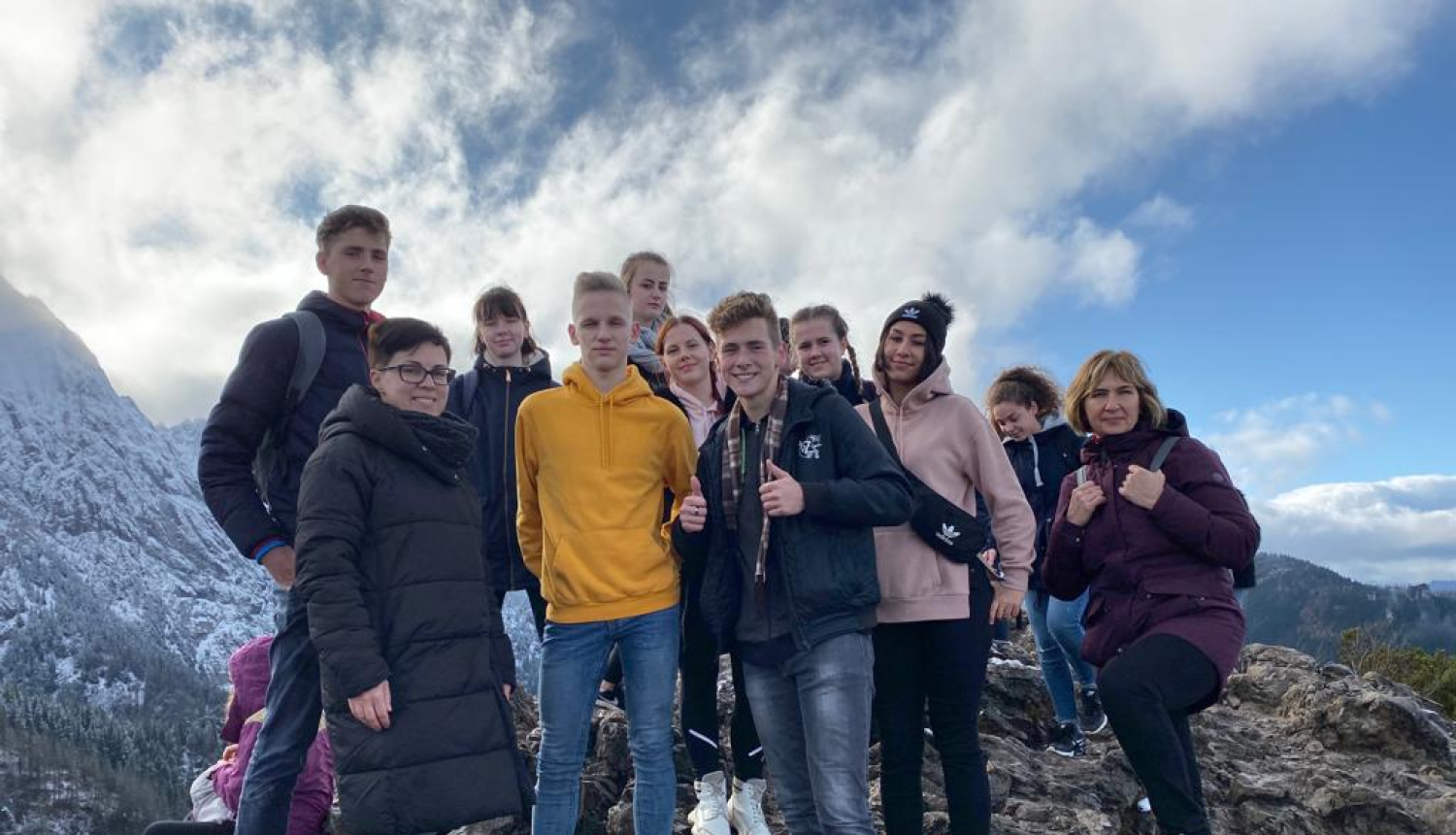 Ogres 1.vidusskolas skolēni piedalās Erasmus+ apmaiņas projektā Polijā