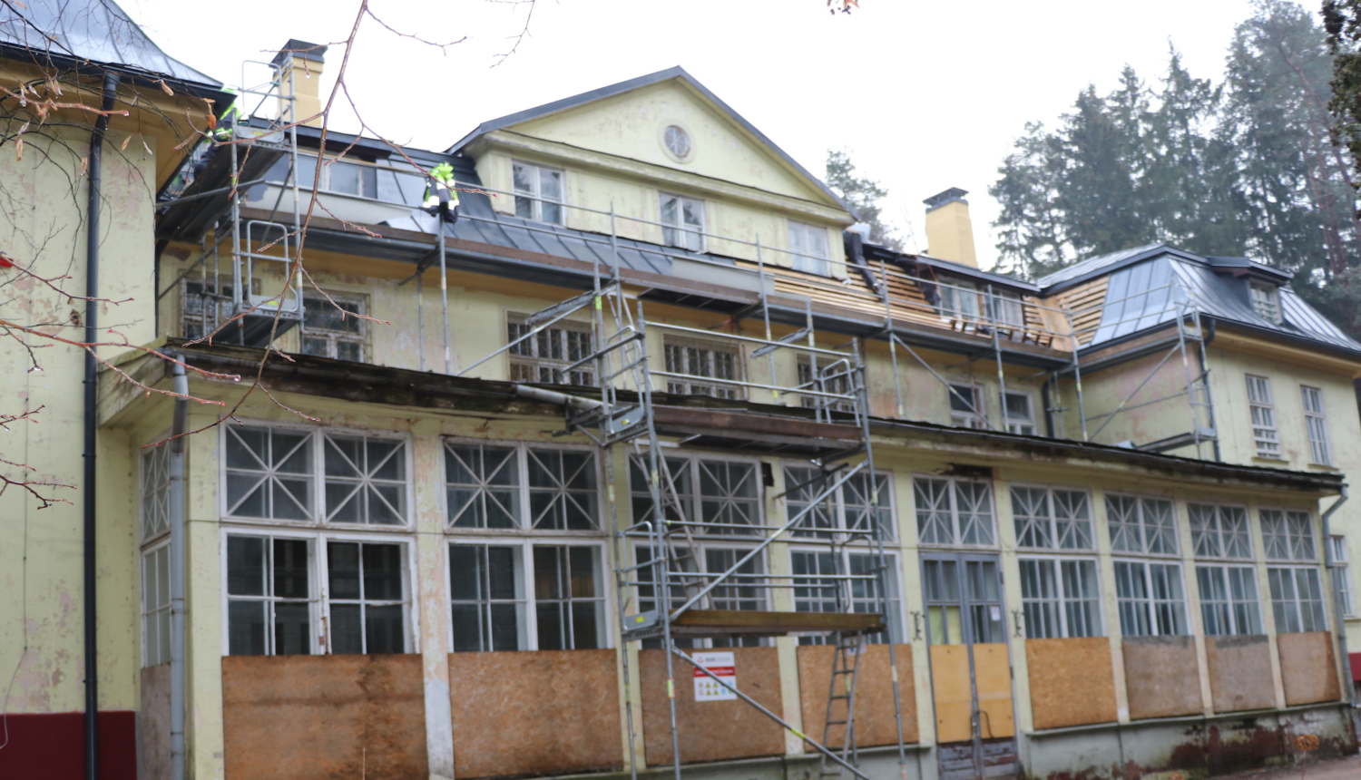 Uzsāks bijušās sanatorijas “Ogre” vestibila projektēšanu un pārbūvi