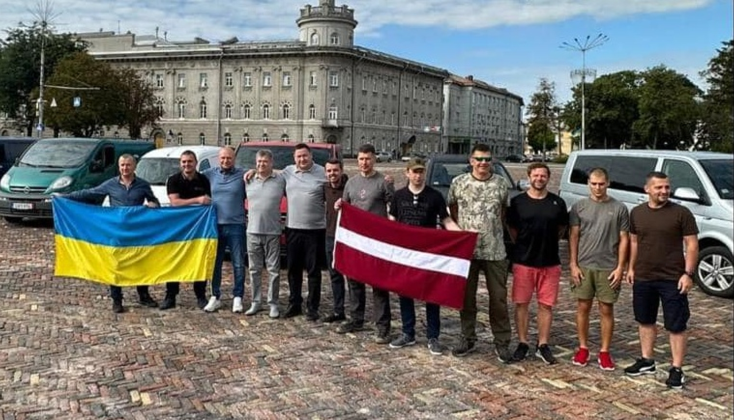 Ogres novada delegācija Ukrainā 07.2023.