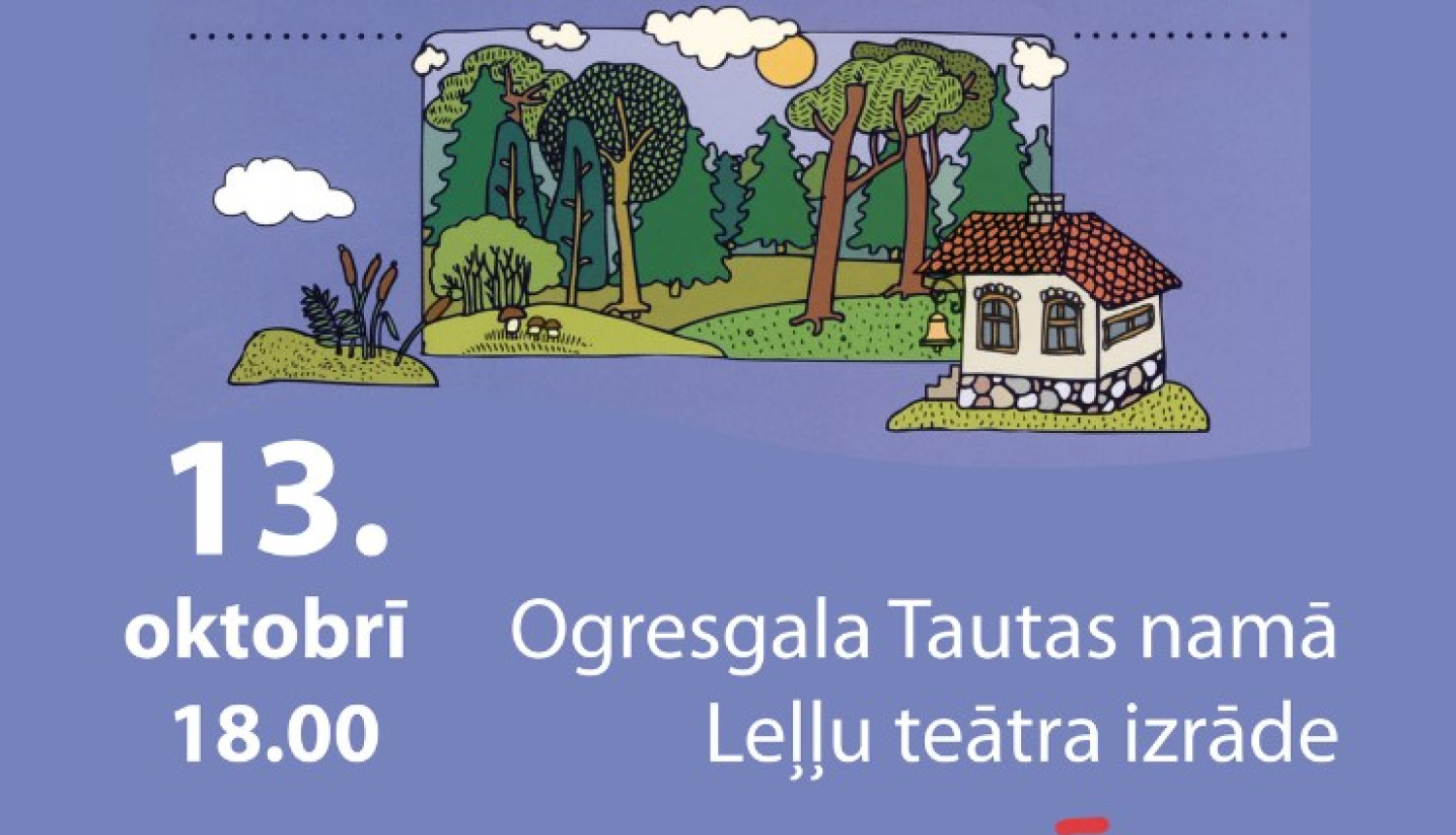Leļļu teātra izrāde VINNIJS PŪKS UN VIŅA DRAUGI Ogresgalā