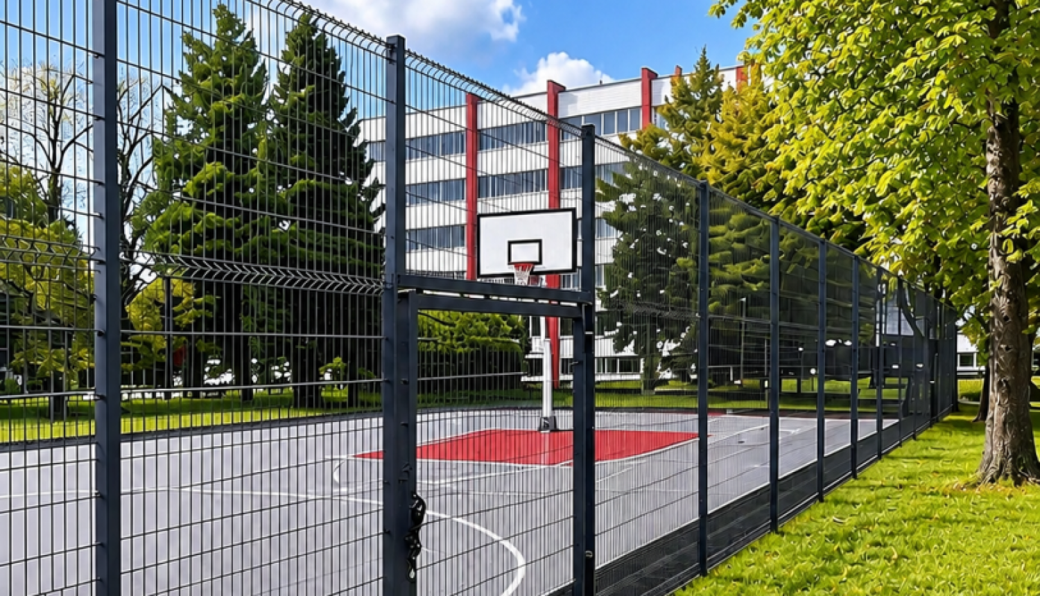 Plānotā 5x5 basketbola laukuma Ogrē vizualizācija