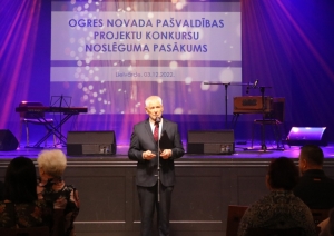 Projektu konkursu noslēguma pasākuma atklāšana