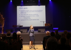 Prezentācija par īstenotajiem projektiem