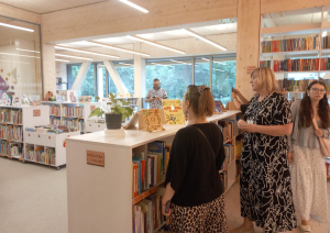 Ogres Centrālā bibliotēka Erasmus+ projektā uzņēma ciemos kolēģus no Ļubļinas publiskās bibliotēkas Polijā 