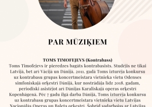 Ansambļa “Tangoriginales” koncerts Ogres Mūzikas un mākslas skolā