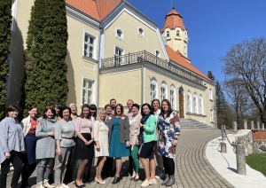Ogres novada Izglītības pārvaldes metodiķu komanda viesojās Suntažu vidusskolā