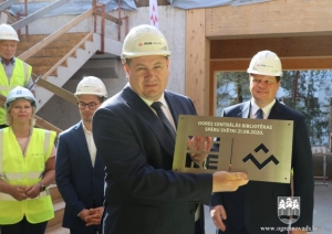 Spāru svētki Centrālās bibliotēkas jaunbūvē (21.08.2020.)