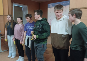 Nodarbība par jauniešu veselību Taurupes pamatskolā
