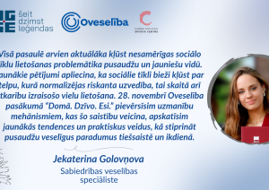 Aicinājums piedalīties Oveselība organizētā pasākumā “DOMĀ.DZĪVO.ESI.”