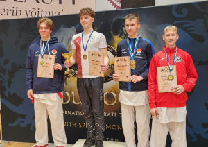 1. februārī Tallinā norisinājās lielais starptautiskais karatē čempionāts Edu Do Cup 2025. Ogres sportisti saņem 4 bronzas medaļas